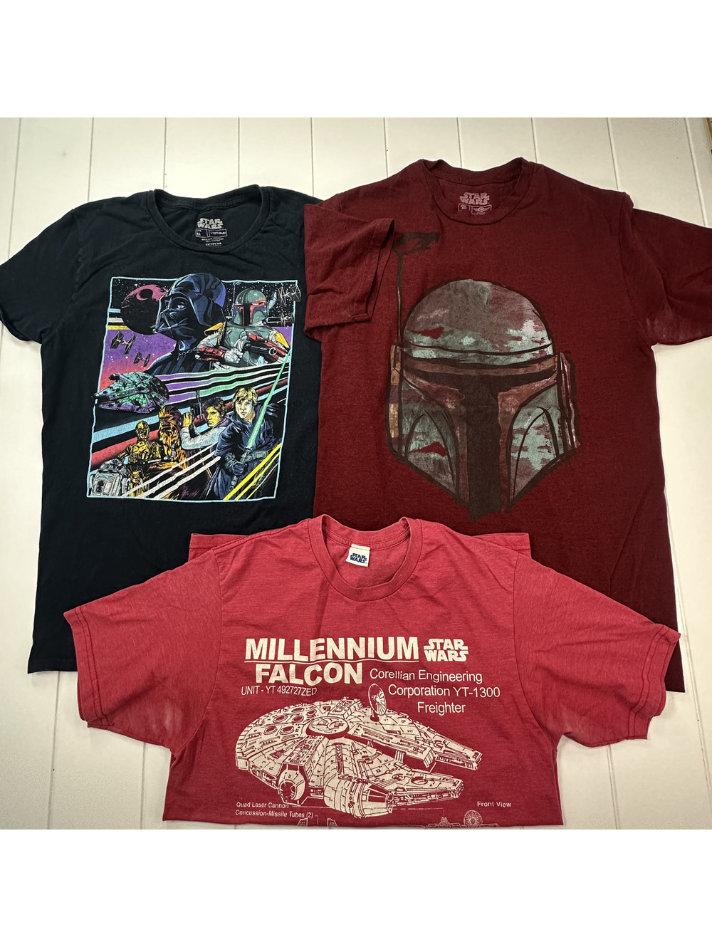 Star Wars T-Shirt Bundle, Medium